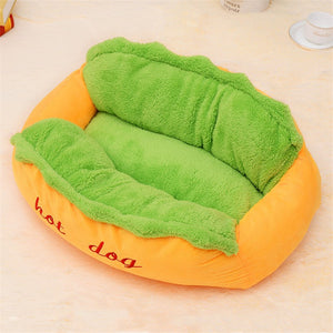 "Hot Dog" Dog Bed