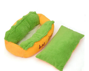 "Hot Dog" Dog Bed