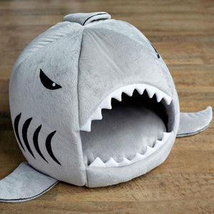 "We're Going to Need a Bigger Bone" Shark Dog Bed