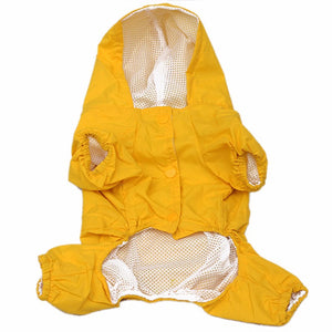 "Fly & Dry" Waterproof Dog Rain Jacket