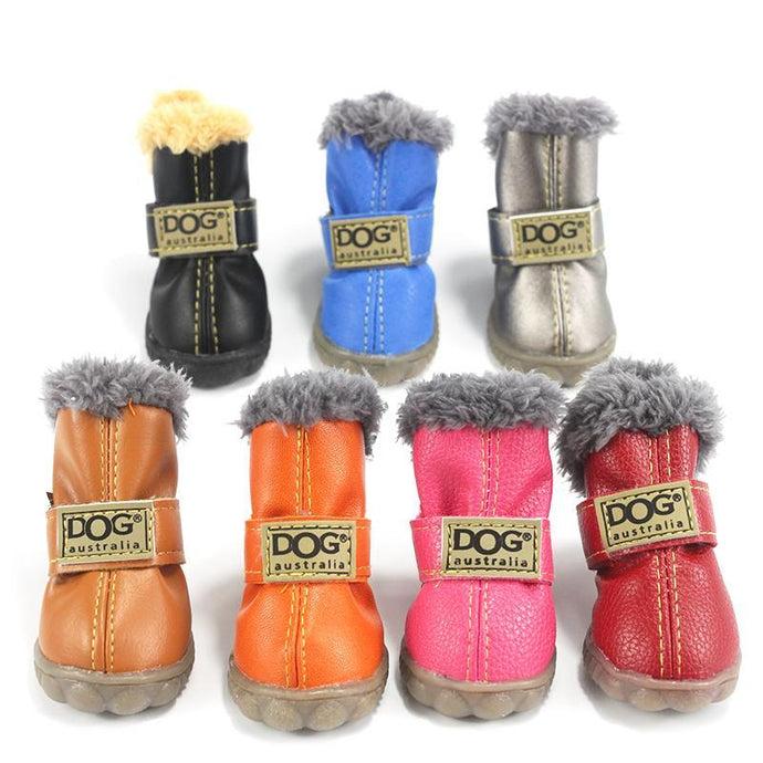 Plush Pup Winter Warmer Boots