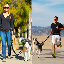 "Look Mom, No Hands" Hands-Free Flexible Dog Leash