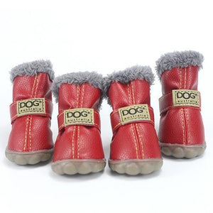 Plush Pup Winter Warmer Boots