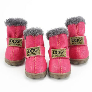 Plush Pup Winter Warmer Boots