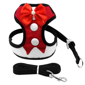 "Tuxedo Pup" Bow Tie Dog Harness