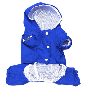 "Fly & Dry" Waterproof Dog Rain Jacket