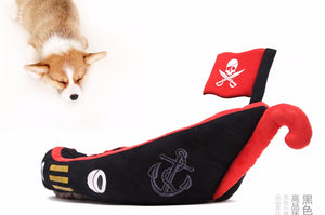 Pirate Boat Dog Bed