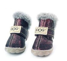 Plush Pup Winter Warmer Boots