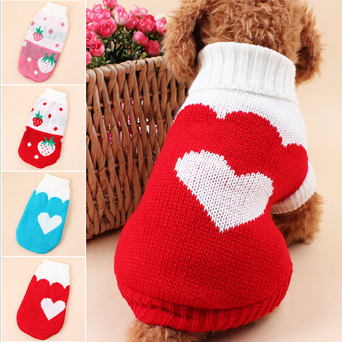 Doggy Sweetheart Knit Sweater