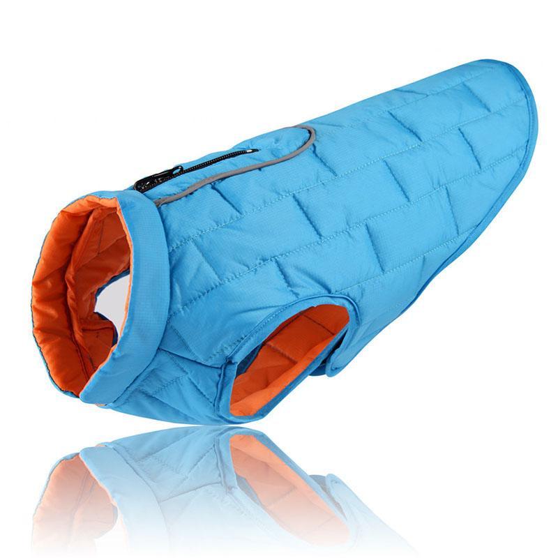 Freeze-Proof Fido Reversible Waterproof Dog Jacket