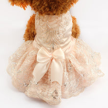 "Princess Pooch" Embroidered Lace Dog Dress